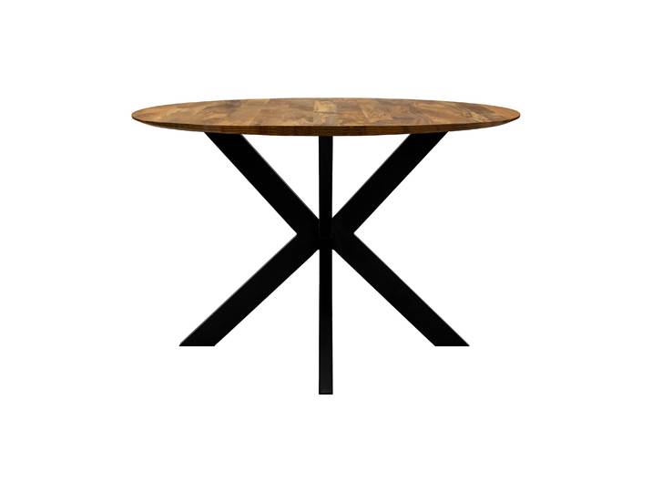 Kick eettafel Jake - 120cm - Bruin