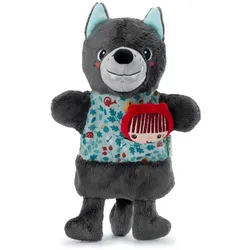 Lilliputiens Handpuppe Wolf Louis weiche Handpuppe für Rollenspiel und Geschichten
