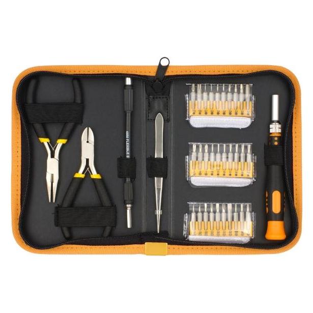 Deltaco Werkzeugset STD-5835, gelb, schwarz (STD-5835)