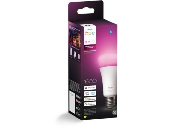 Philips Hue - Ampoule Led Connectée E27 White&Color Ambiance 100w