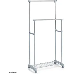 Zeller Present, Garderobe + Kleiderstange, Rollkleiderständer