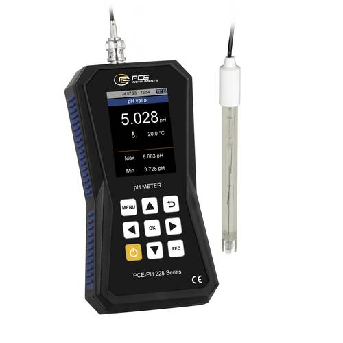 PCE Instruments PCE-PH 228 pH-Messgerät pH-Wert, Temperatur, Redox (ORP)