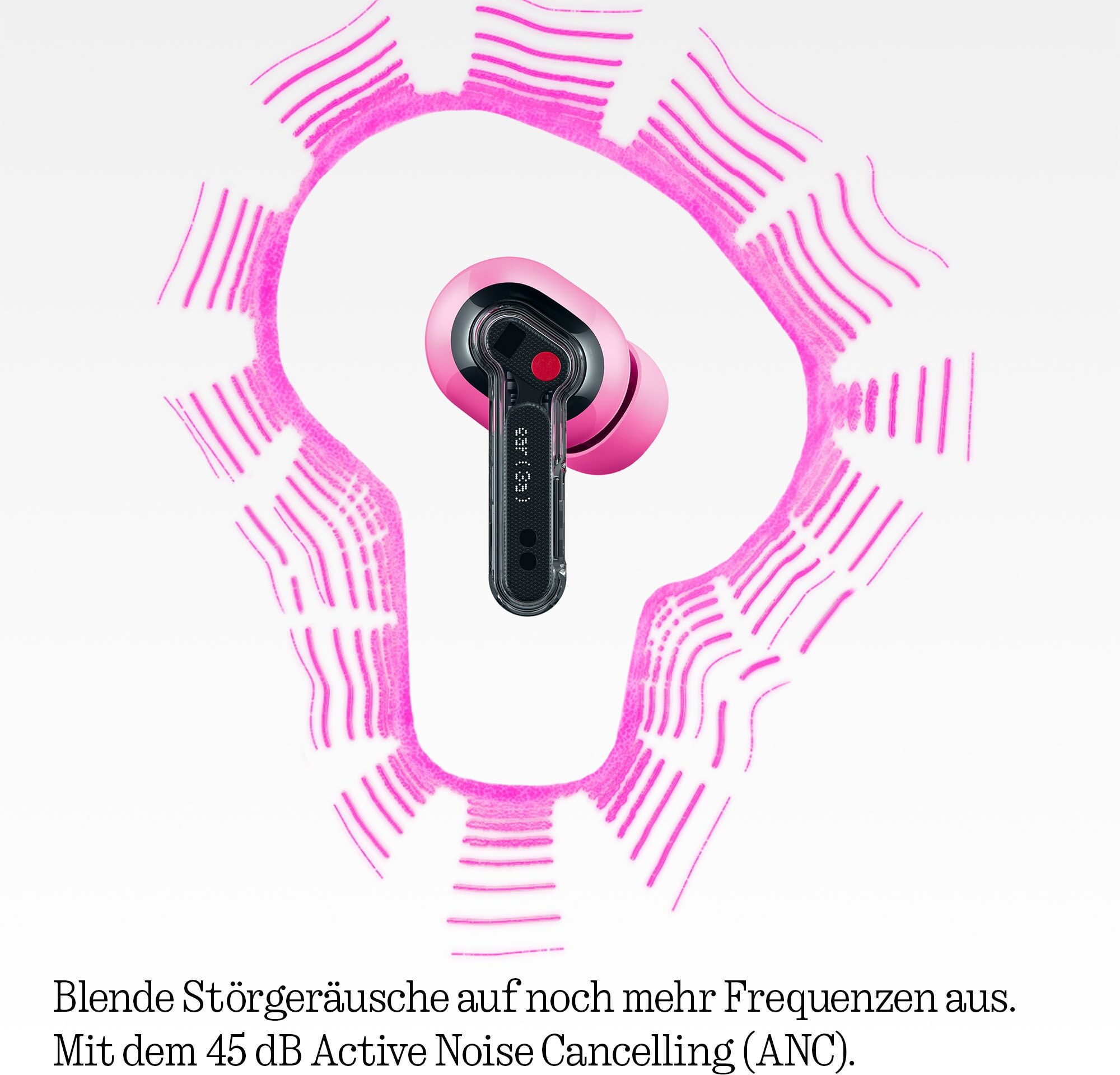 NOTHING wireless In-Ear-Kopfhörer "Ear (3a)", weiß, B:2,17cm H:3,12cm T:2,4cm, Kopfhörer, wireless In-Ear-Kopfhörer