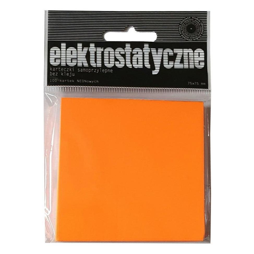 Ziemia Obiecana Elektrostatische Notizzettel 75x75mm 100K Orange. (75 x 75 mm) (41952885)