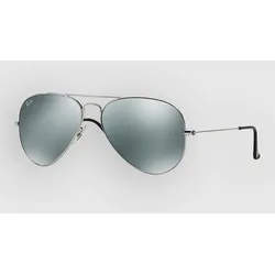 Ray-Ban Aviator Silver Mirror Sonnenbrille crystal grey mirror Gr. Uni