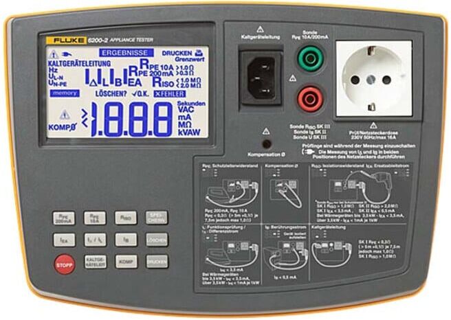 Fluke Testeur d’appareils portable FLUKE-6200-2 DE (4325034)