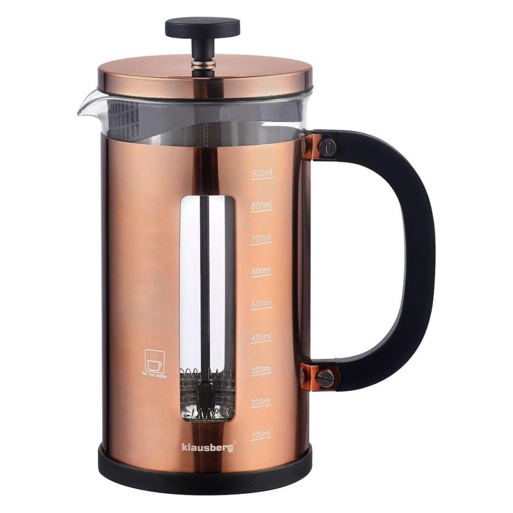 Klausberg Kafijas/tējas prese vara krāsā 1L KB 7740 (1 l) (47998069)
