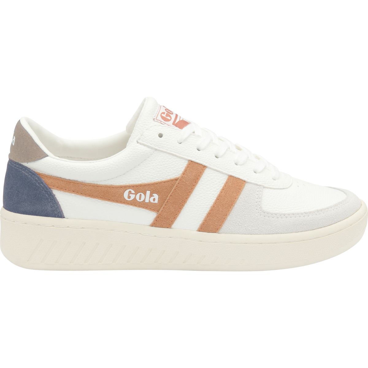 Gola Grandslam Trident Sneaker Men white/moody orange/tobacco (AU) 6 CMA415-AU-6-whitemoodyorangetobacco