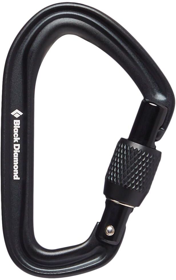 Black Diamond  - Hotforge Screwgate Black - Mousqueton