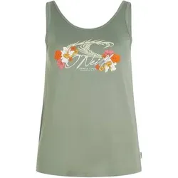 O'NEILL Damen Shirt LUANA GRAPHIC TANK TOP, Größe S in Grün Grün