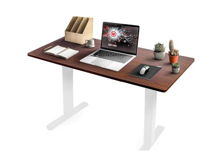 Duronic TT140 WT Plateau pour Bureau Assis Debout de 140 x 60 x 2 cm Compatible avec la plupart des Structures Assis Debout Idéa