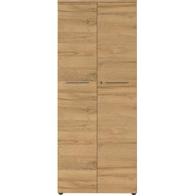 GERMANIA "GW-Agenda, Mehrzweckschrank, abschließbar," optional mit 2 offenen Fächern, Maße 80x197 cm, Made in Germany