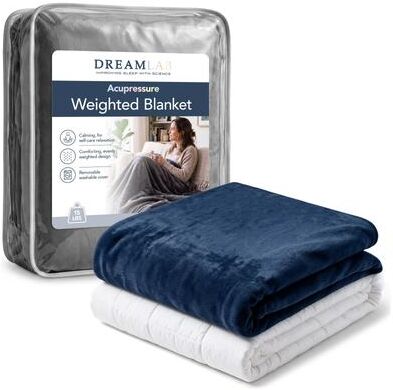 DreamLab Acupressure Weighted Blanket with Removable Cover