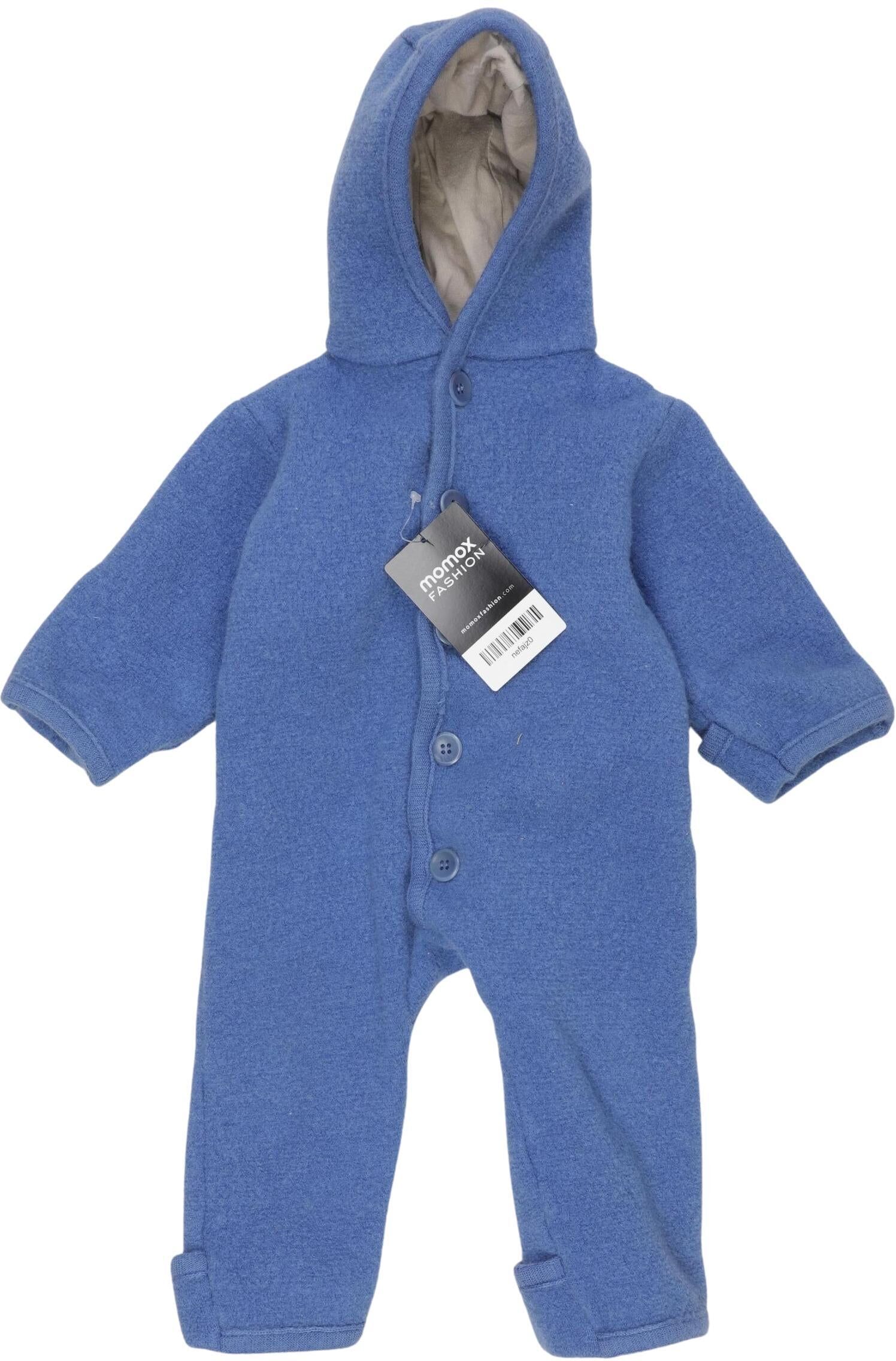 disana Jungen Schneeanzug, Blau, Gr. EU 74/80, Baumwolle / Schurwolle - Second Hand
