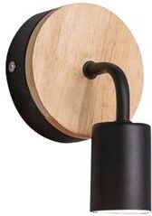 Friendly Fresh Finds Vintage Wood Wall Lamp Industrial Light Fixture For Loft Home Decor c e26 E27