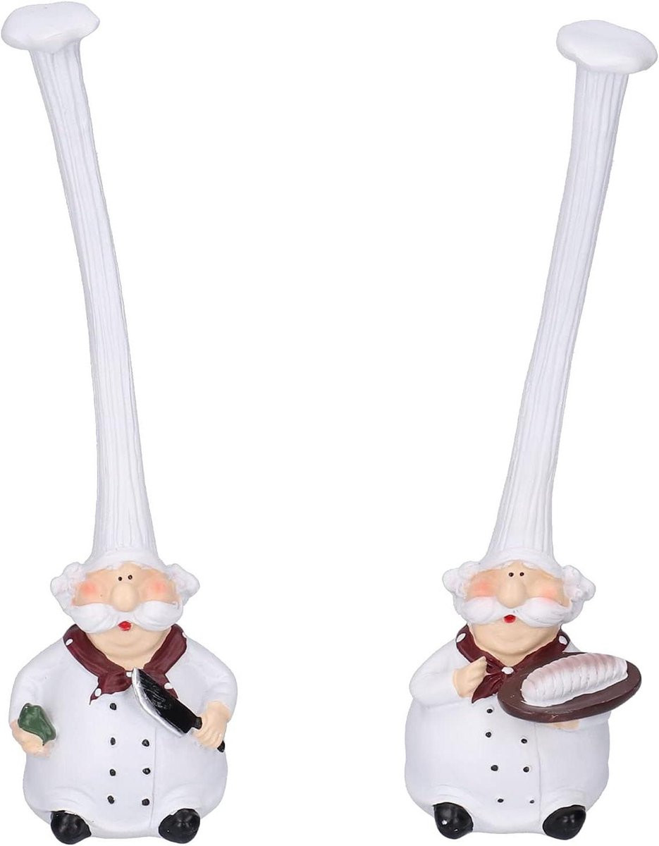 Chef Beeldje voor Keuken Decoratie van Hoogwaardige Hars - 250 gram