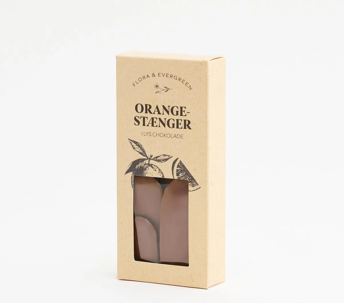 Orangestænger i lys chokolade  Send Blomster  Interflora