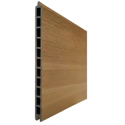 Fiberdeck BOSTON WPC Premium fence board Teak 21x310x1780 mm