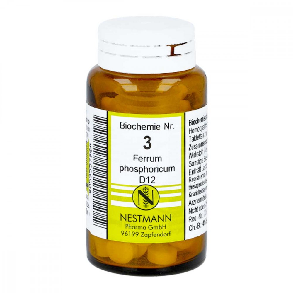 NESTMANN Pharma GmbH Biochemie 3 Ferrum phosphoricum D12 Tabletten 05955790