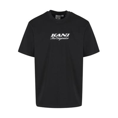 T-Shirt KARL KANI "Karl Kani Kani Originator T-Shirt", Herren, Gr. S, schwarz, 100% Baumwolle, bedruckt, normal, Rundhals, Shirts T-Shirt