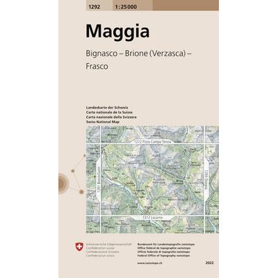 1292 Maggia, Sonstige von Bundesamt für Landestopografie swisstopo, Swisstopo, 978-3-302-01292-6