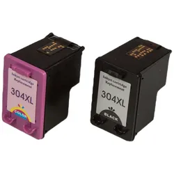 MultiPack HP 304-XL (N9K07AE, N9K08AE) - Tintenpatrone TonerPartner, black + color (schwarz + farbe)