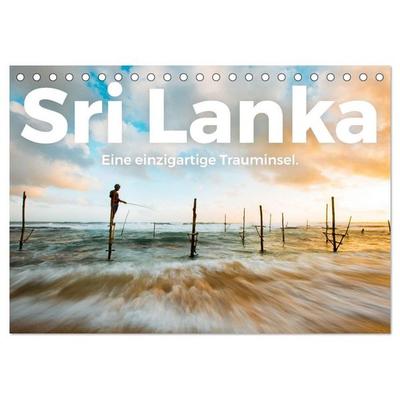 Sri Lanka - Eine einzigartige Trauminsel. (Tischkalender 2026 DIN A5 quer), CALVENDO Monatskalender