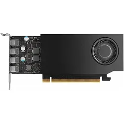PNY Grafikkarte RTX A1000, Grafikkategorie: Professional/CAD (8 GB, GDDR6), Grafikkarte, Schwarz