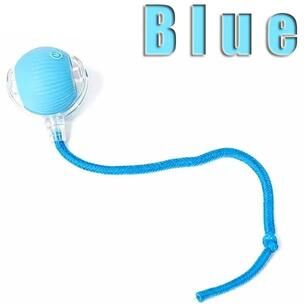 Inspire Select Smart Interactive Rolling Ball Toy For Cats & Dogs Rechargeable Automatic Motion Ball With Obstacle Avoidance blue 1 Pc