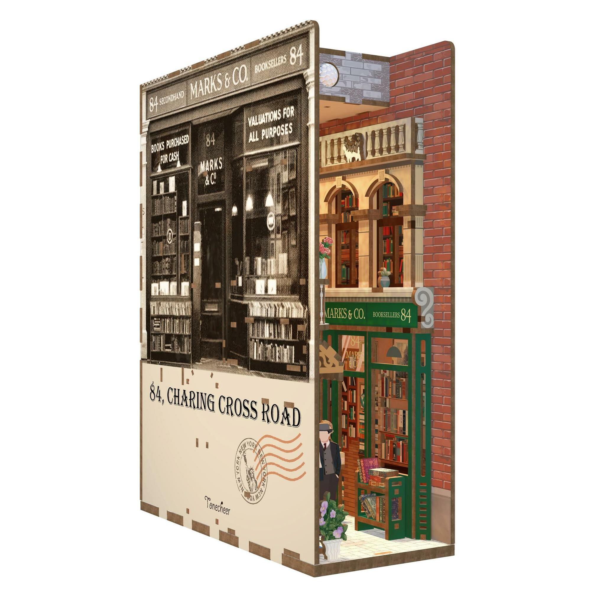 Tonecheer 84 Charing Cross Road - Book Nook (CNG-TQ114)