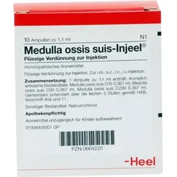 MEDULLA OSSIS suis Injeel Ampullen 10 St Ampullen