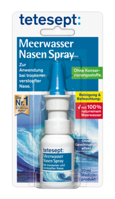 Merz Consumer Care GmbH TETESEPT Meerwasser Nasenspray 20 ml 00040293