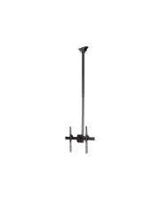 StarTech.com Flachbildschirm Deckenhalterung für 32" bis 70" LCD LED oder Plasma TV schwenkbar gewölbte Decken Plasma/LCD/TV Schwarz Bildschirmgröße: 81.3-177,8 cm 32"-70" (FLATPNLCEIL)