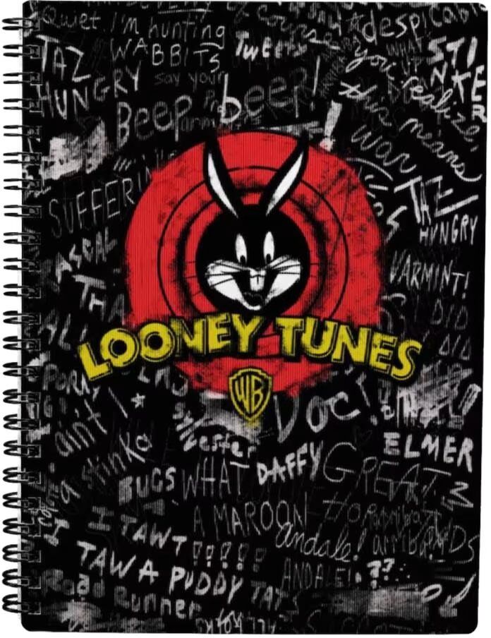 Sd Toys Libreta Efecto 3d Looney Tunes Bugs Bunny Talla Única Unisex