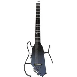Donner Hush I Pro Space Flight - Elektroakustische Gitarre (Knochen), Gitarre, Grau