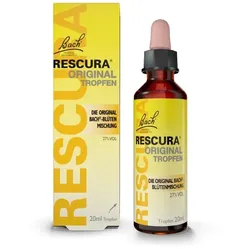 BACHBLÜTEN Original Rescura Tropfen m.Alkohol 20 ml