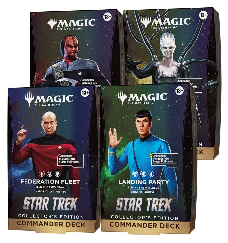 Wizards of the Coast Magic: The Gathering Commander Star Trek Deck Set Collectors Edition