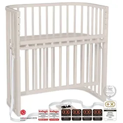 babybay Beistellbett Boxspring Comfort Plus Holz Beige