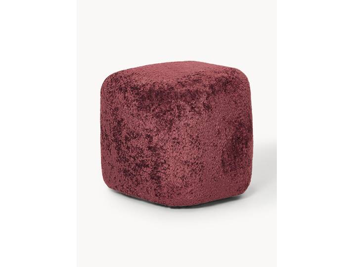 Hohe Ottomane Wolke aus Teddy-Bouclé