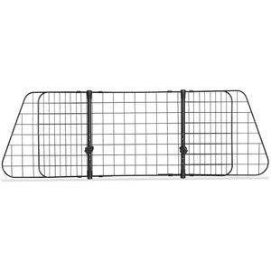 Relaxdays Kofferraum-Trenngitter für Kopfstütze, 40 cm Höhe, verstellbare Breite 92 - 157 cm
