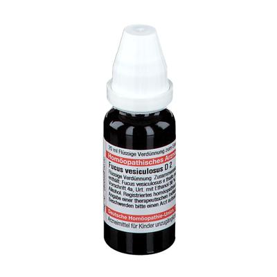 Fucus Vesiculosus D 2 Dilution 20 ml