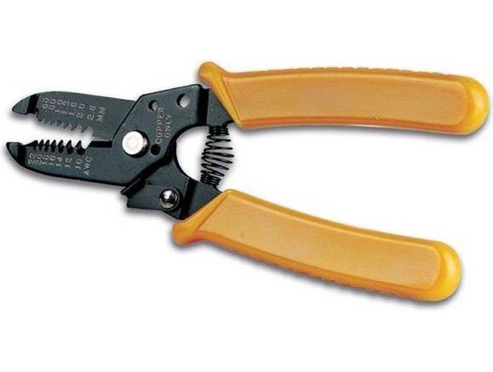 Velleman Universele striptang - Striptang - Kabelstrippen knippen buigen - Geel