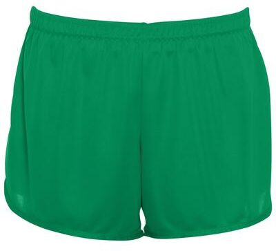 Augusta Sportswear 357 Women's Accelerate Shorts in Kelly size Large   Polyester