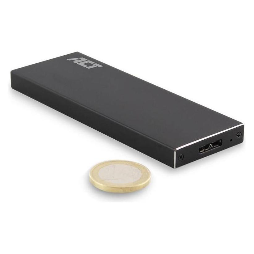 ACT AC1600 Speicherlaufwerksgehäuse SSD-Gehäuse Schwarz M.2 (M.2) (AC1600)