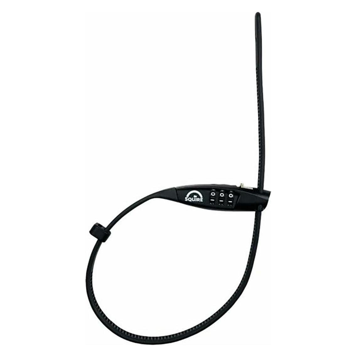 Squire Bike Locks Straplok Combi 10 Ultra-Lightweight Multi-Functional Zip (45 cm) (54815136)