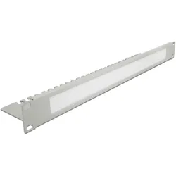 DELOCK 19" Kabelmanagement Bürstenleiste Kabelabfangpalette