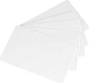 Evolis Witte papieren kaarten, 500 stuks, Dikte: 0,76 mm