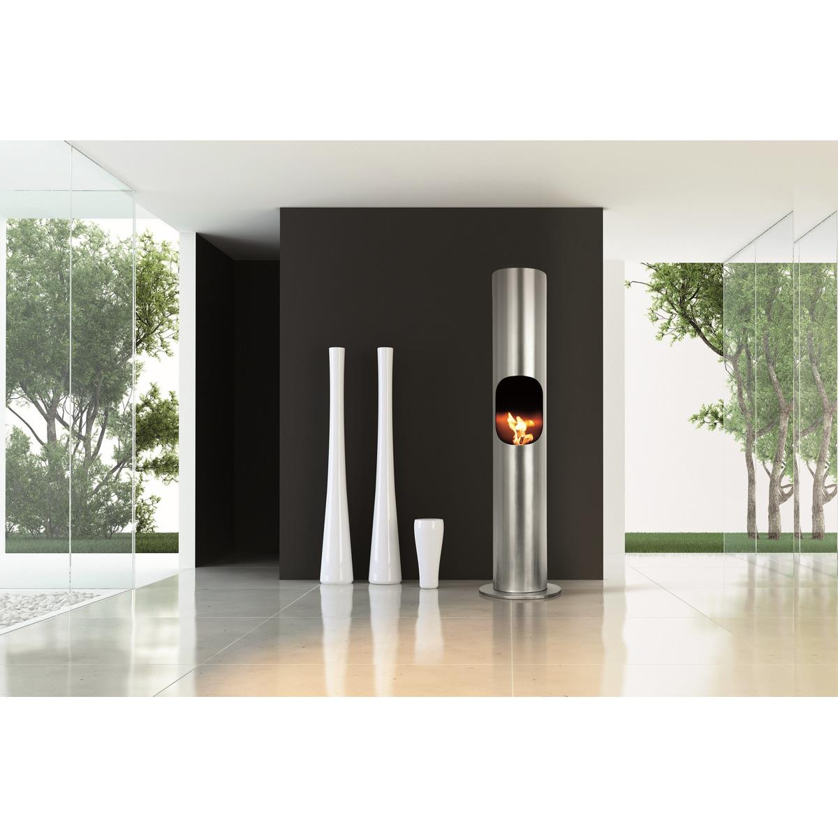 Tecno Air System Kamin Portofino Staal