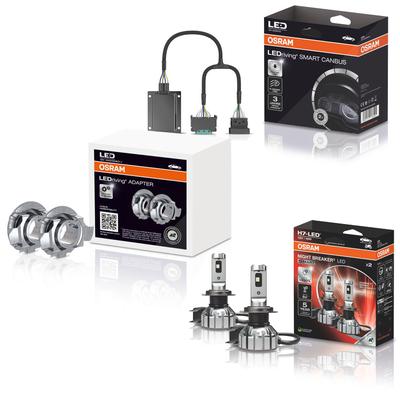 Osram NIGHT BREAKER® LED SMART H7 + SMART CANBUS 1 + ADAPTER 1 [Hersteller-Nr. 41790463]