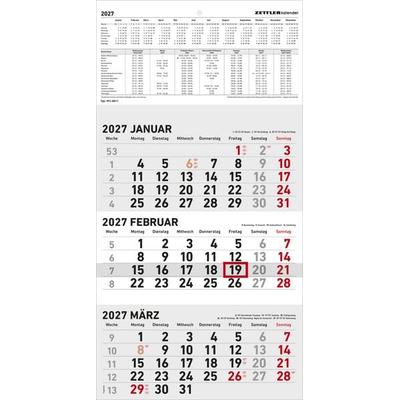 3-Monatskalender klein 2027